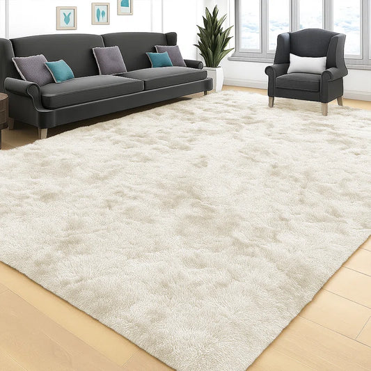 Joyan Deep Pile Fluffy Shaggy Area Rug for Indoor/Outdoor Use