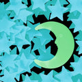 100 Wall Glow in the Dark Stars Stickers Baby Kids Nursery Bed Room Ceiling Cute
