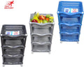 4 Tier Fruit Vegetable Rack Kitchen Pantry Storage Rack Kitchen Utility Garage
